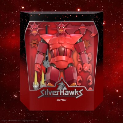 Super7 SilverHawks Ultimates Actionfigur Armored Mon Star ca. 28 cm NEU OVP #DS