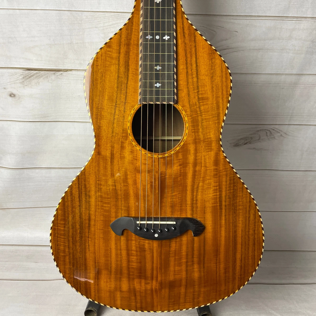 Imperial Valley Guitar Co. Royal Hawaiian Koa Weissenborn Acoustic Lap Steel