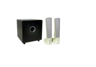 Harman Kardon Model H/K595 Speaker System With Sound Sticks/Cables