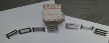 Nos 1967-73 Porsche 911 912 914 Silver Porsche Decklid Letters Emblem