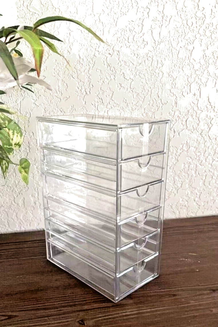 Sturdy Acrylic Cosmetic Makeup Jewelry Display Organizer 6 drawers FREE SHIPPING
Opens in a new wind