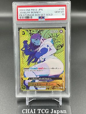 PSA 10 Jewelry Bonney OP08-105 Parallel Gold THE BEST PSA 10 Jewelry Bonney OP08-105 Parallel Gold THE BEST