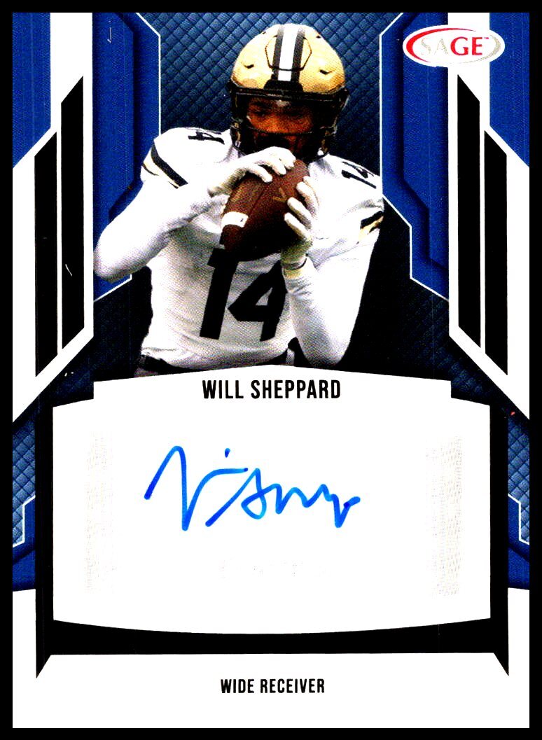 2023 Sage #A-WS Will Sheppard Autograph
