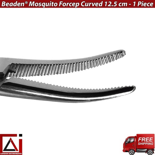 Hemostatic Dental Surgical Mosquito Str & Cur Tweezers Artery Forceps Pliers New - Picture 7 of 7