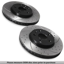 DISCHI FRENO ANTERIORI FORATI SCANALATI 275MM PER CHEVROLET CRUZE 1.4 1.6 1.8 1.7D 2.0
