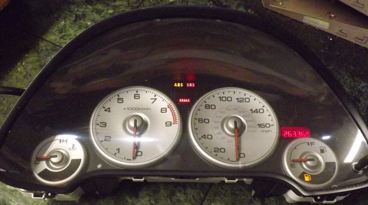 パーツ ACURA RSX Type-S 純正 260km フルスケール スピードメーター 