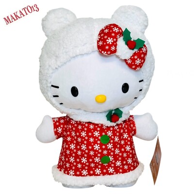 hello kitty snowflake dress holiday greeter Hello Kitty | Holiday | Hello Kitty Snowflake Dress Holiday Greeter Nwt
