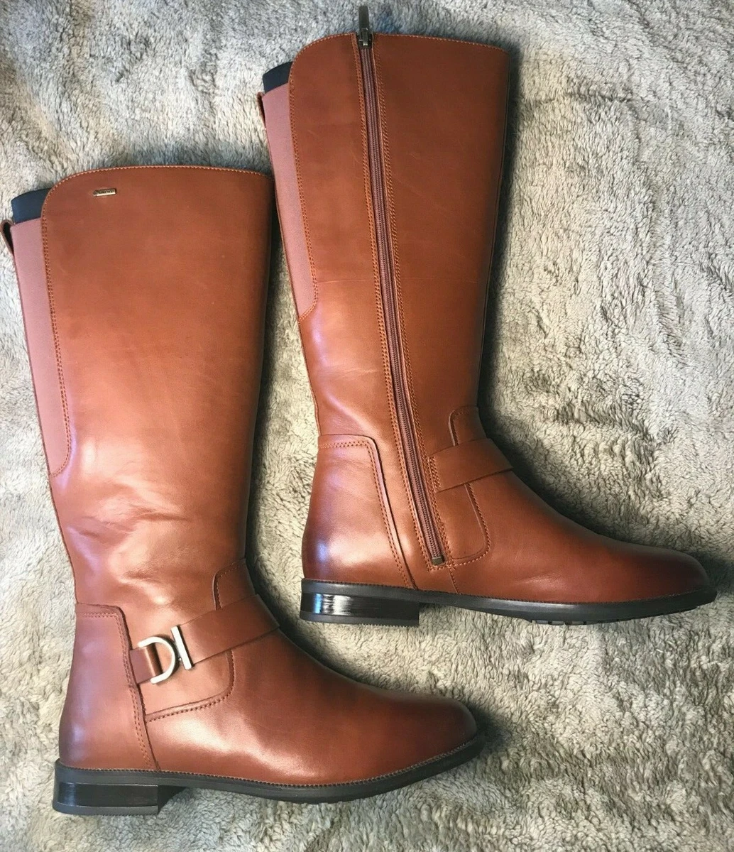 Clarks gore tex clearance knee high boots
