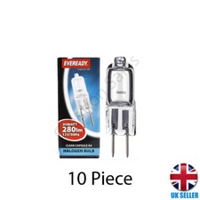 G4 Halogen Capsule Light Bulbs Replace LED Clear Lamp 12V 20W UK Eveready