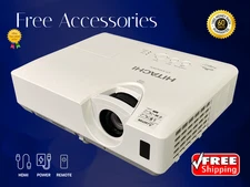 3LCD Projector for Sports Watch Parties 3200 ANSI Full HD 16W Speakers w/Bundle