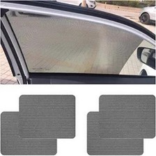 4 PCS Car Side Window Sunshade, 16.5" 15" Static Cling Auto Shade Sticker for U