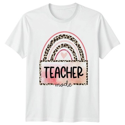 Lehrermodus Damen T-Shirt Lehrer Wertschätzung Geschenk für Sie