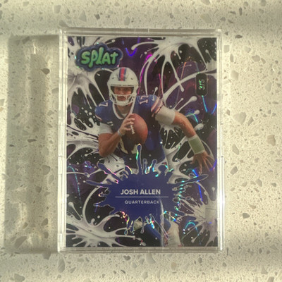 Wild Card Splat Purple Josh Allen Buffalo Bills 2025 3/5 SBPUR04-JA