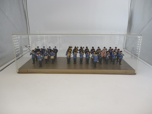 Elastolin by Preiser 1:25 7901 Musikkorps policía de extinción de incendios alrededor de 1939 en vitrina | Condition: Gebraucht