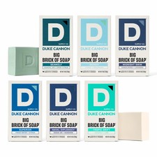 Duke Cannon Big Brick of Soap Variety Pack, 6 Bars, 10 oz