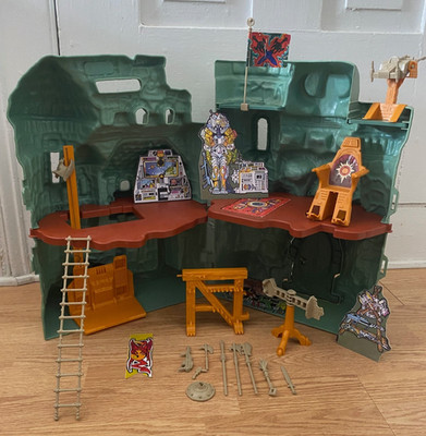 Vintage MOTU Castle Grayskull 100% Complete 1981 Unbroken