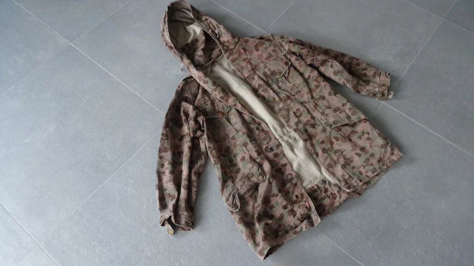 ÖBH K4 Feldjacke Parka 1959 Sumpftarn Flecktarn Eichentarn Splittertarn ......? - Bild 3 von 4