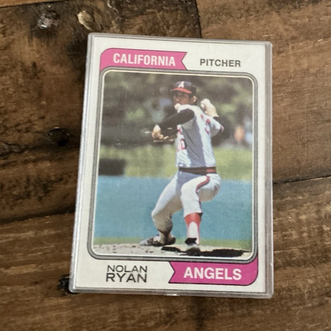 Nolan Ryan Baseball 1974 Season Sports Trading Cards & Accessories