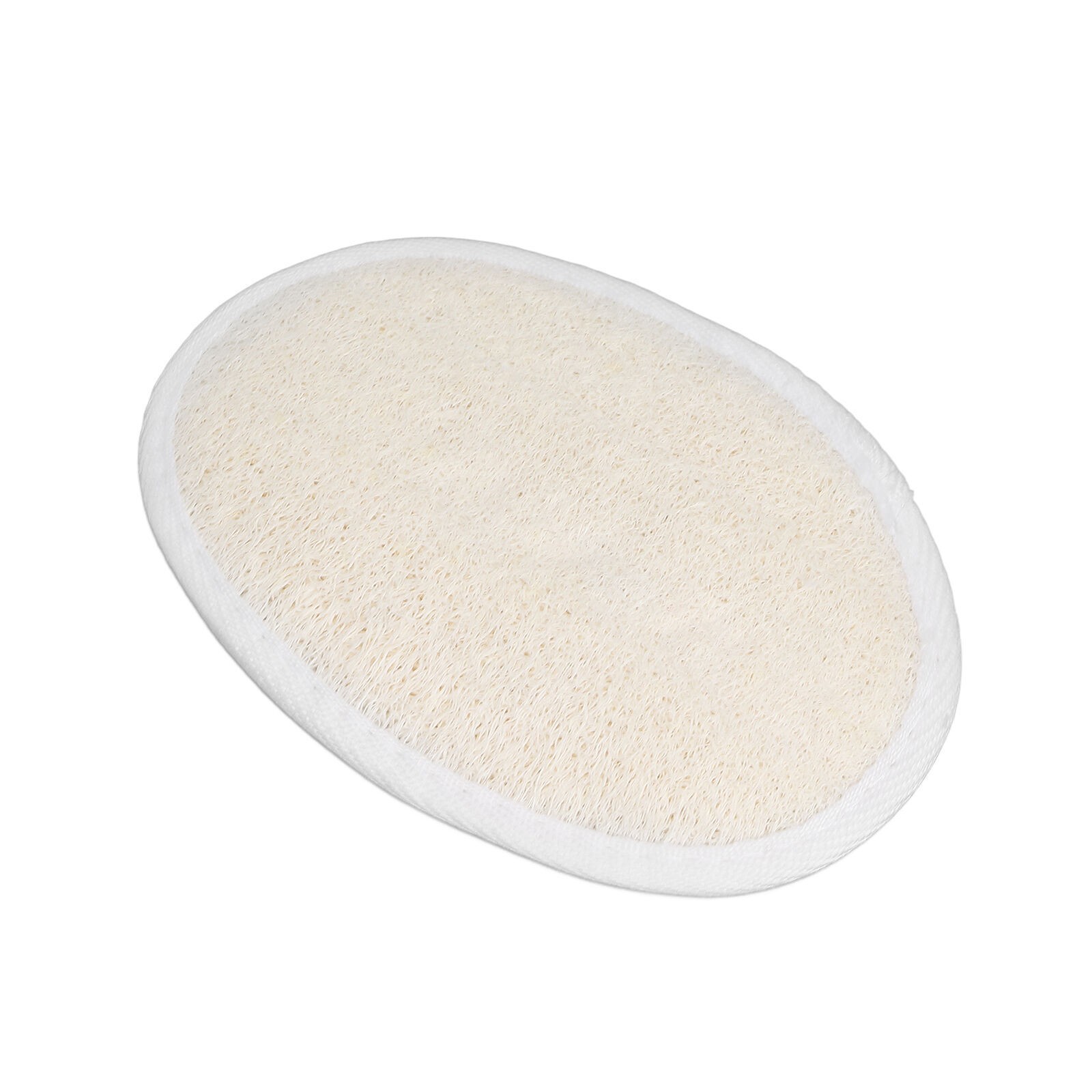 Loofah Pad Exfoliating Cleaning Soft Bathing Sponge Scrubber with Elastic Band