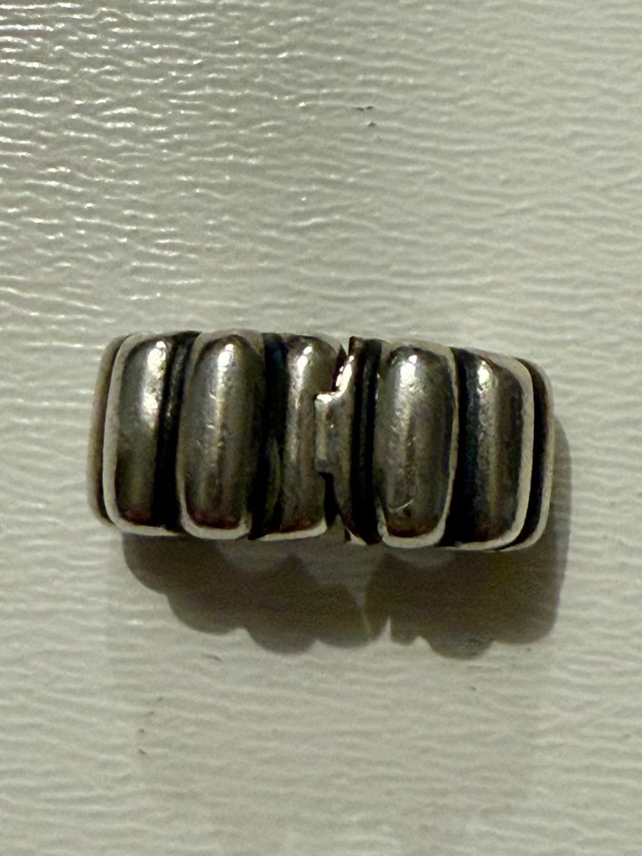 PANDORA STERLING SILVER CRAZY CLIPS PANDORA CLIPS SET RETIRED PANDORA CHARMS - Image 3 of 4