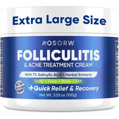 Folliculitis Treatment Cream: Effective Treatment for Folliculitis Scalp Face an
