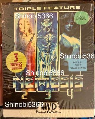 Nemesis 2/Nemesis 3/Nemesis 4: Triple Feature Blu-ray MVD Rewind W/Slipcover