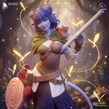 Jester - The Mighty Nein 1/8 Scale Figure Statue Unpainted 3d Print Unassembled