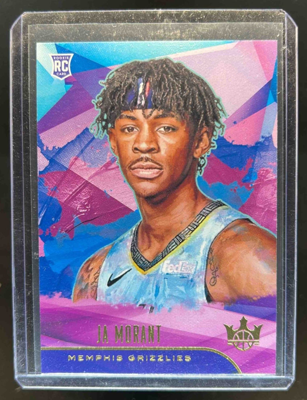 2019-20 Panini Court Kings Ja Morant RC Rookie #82 Grizzlies