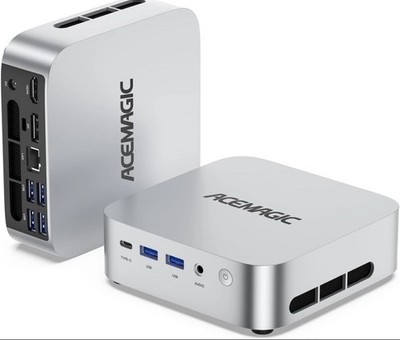 New! ACEMAGIC Matrix Mini M1 Silver AMD Ryzen 7 7735HS/24GB/512GB Mini PC