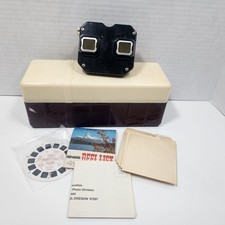 Vtg Sawyer  s View-Master Model C Viewer Bakelight Storage Box Case