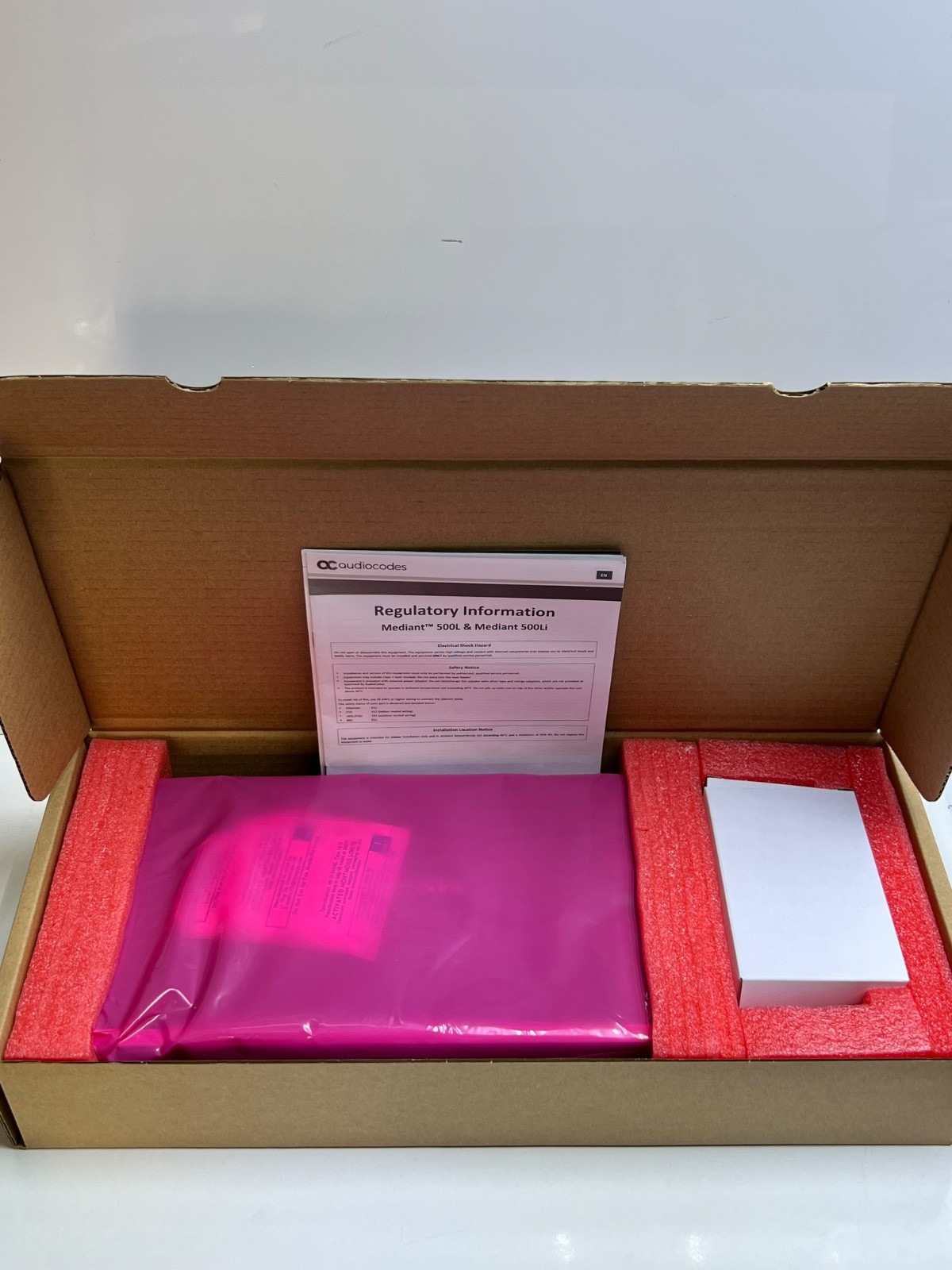 AudioCodes M500L/GE&SFP/4GE/4BRI Mediant 500L GGWL00061