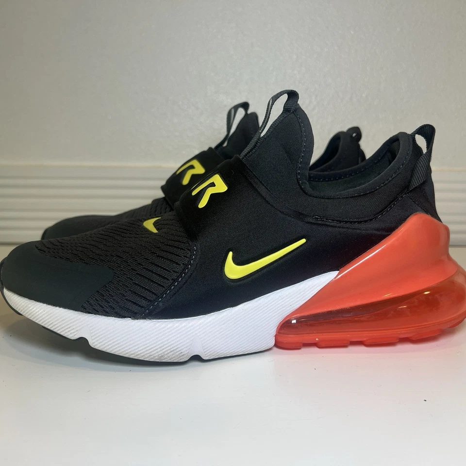 Nike Air Max 270 Extreme GS Niños Grandes Zapatos Negro Gris Humo Oscuro Talla 6.5 Juvenil Foto 3 de 4
