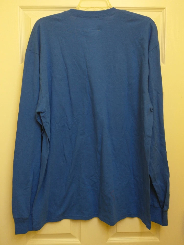 MLB Chicago Cubs 2016 World Series Champs Long Sleeve Shirt Sz XL Blue - Image 3 of 4