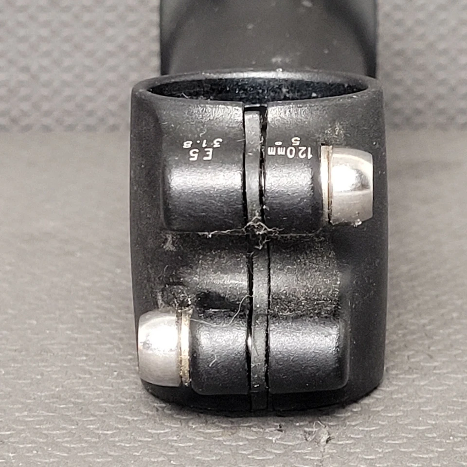 Vástago elevador Cannondale E5 5° 120 mm 31,8 x 11/8" MTB negro falta 1 tornillo Foto 4 de 4