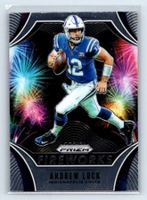 2019 Panini Prizm Fireworks Base Andrew Luck Indianapolis Colts #FW-AL Football