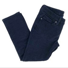 GAP Kids Black Skinny Jeans Girls Size 5 Denim Stretch Adjustable Waist Basic