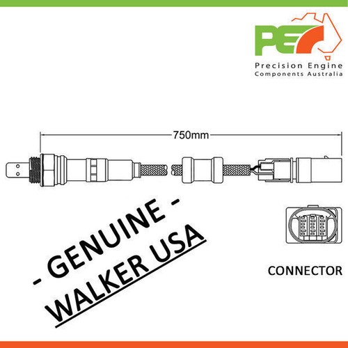 New * WALKER USA * Oxygen Sensor For Skoda Roomster 77 TSI 5J 1.2L CBZB ...
