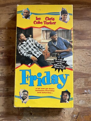 Friday (VHS, 1995) w/Ice Cube_Chris Tucker Please See My Store I