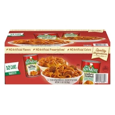 Chef Boyardee Mini Ravioli & Spaghetti & Meatballs Variety Pack12pk (NoShipToCA)