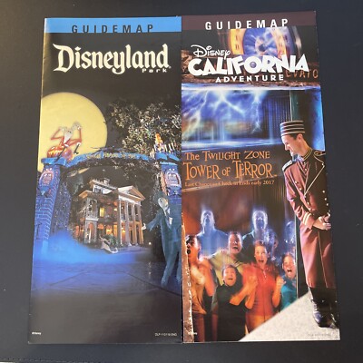 disneyland resort dca map set tower of terror Haunted Mansion 2016 110116
