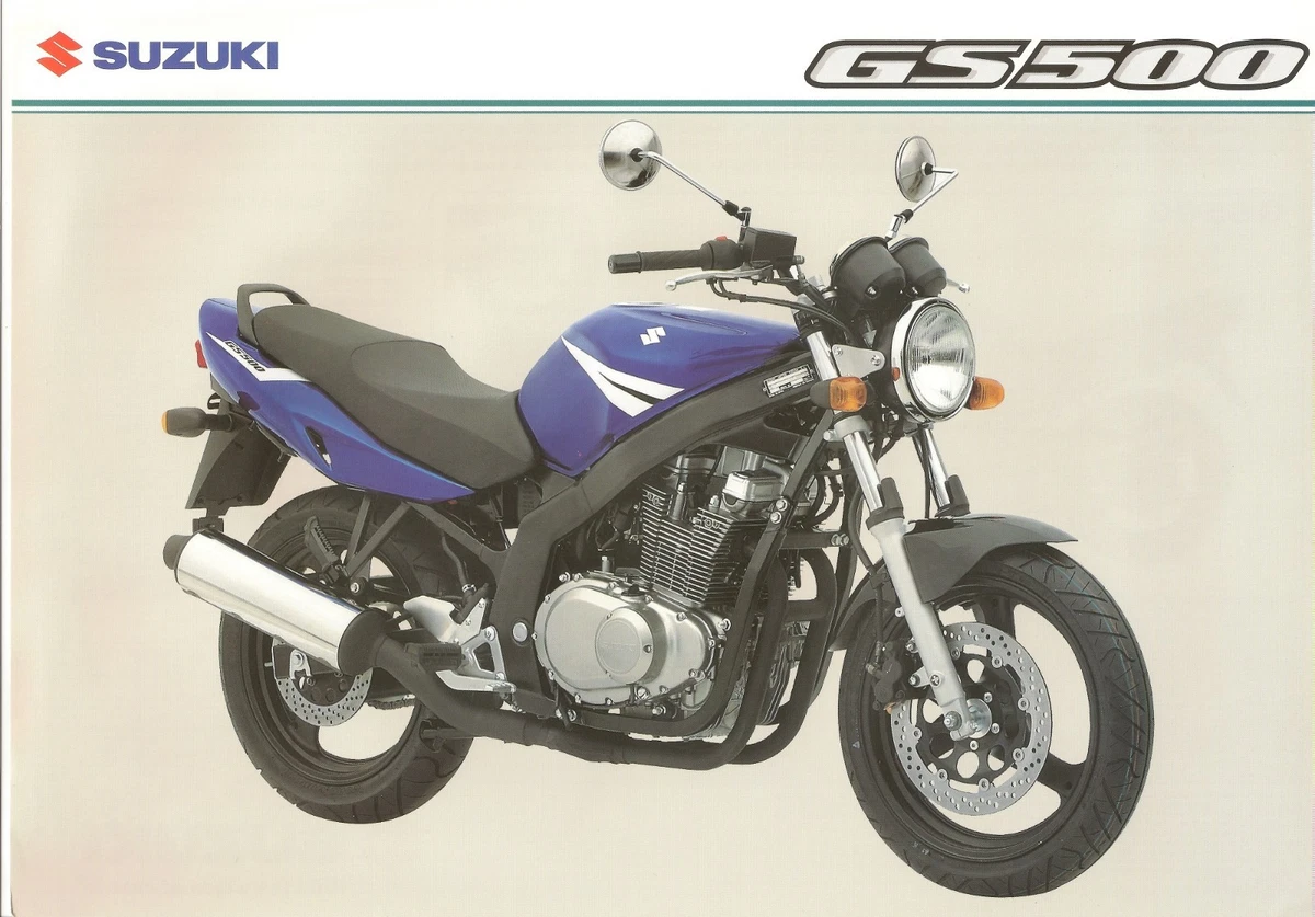 Suzuki GS500 GS500K4 2004 UK Sales Brochure eBay