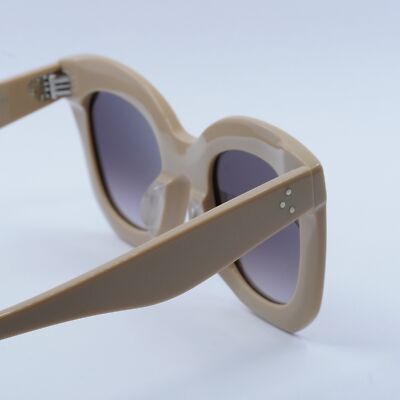 New CELINE CL4005FN 57Z Beige/Gradient Violet 49-25-145  display picture 2
