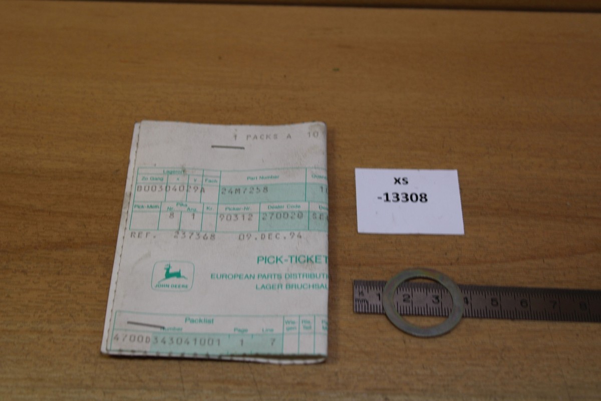 John Deere 24M7258 Shim NOS NEU genuine xs13308 | eBay