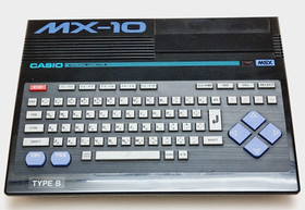 Vintage Casio MSX MX-10 Personal Computer With Box