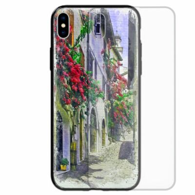 For Samsung Galaxy Series Tempered Glass Phone Case - Riva Del Garda Italy GC01