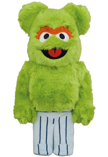 MEDICOM TOY BE@RBRICK OSCAR THE GROUCH Costume Ver. 400 MEDICOM TOY BE@RBRICK OSCAR THE GROUCH Costume Ver. 400