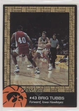 1991-92 Iowa Hawkeyes Team Issue Brig Tubbs