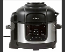 Ninja Foodi 6L Electric Pressure Cooker & Air Fryer, Pressure & Crisping Lids
