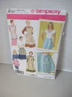 Simplicity  #4282 Vintage Aprons in   6  Styles Pattern Misses  SZ  S-L   Uncut