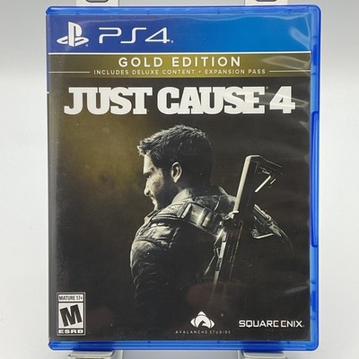 Just Cause 4 Gold Edition Sony PlayStation 4(GAME AND CASE)NO MANUAL Codes Used